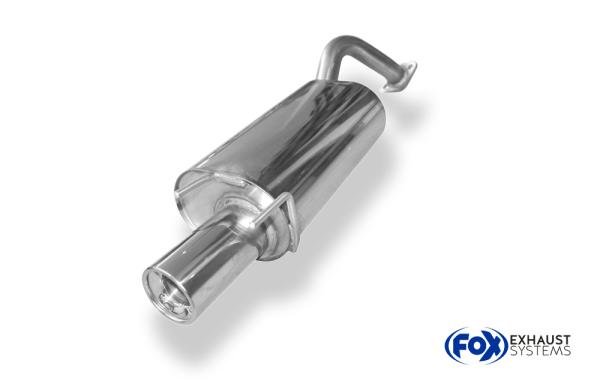 Endschalldämpfer - 1x90 Typ 13 passend für: Toyota Corolla E9